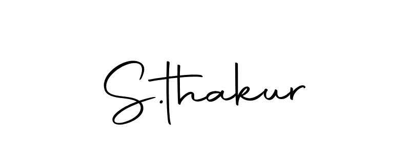 Make a beautiful signature design for name S.thakur. Use this online signature maker to create a handwritten signature for free. S.thakur signature style 10 images and pictures png