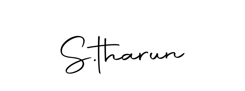 Autography-DOLnW is a professional signature style that is perfect for those who want to add a touch of class to their signature. It is also a great choice for those who want to make their signature more unique. Get S.tharun name to fancy signature for free. S.tharun signature style 10 images and pictures png