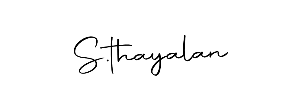 Make a beautiful signature design for name S.thayalan. With this signature (Autography-DOLnW) style, you can create a handwritten signature for free. S.thayalan signature style 10 images and pictures png