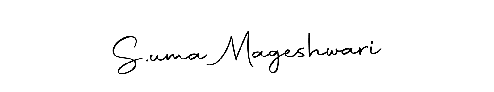 It looks lik you need a new signature style for name S.uma Mageshwari. Design unique handwritten (Autography-DOLnW) signature with our free signature maker in just a few clicks. S.uma Mageshwari signature style 10 images and pictures png