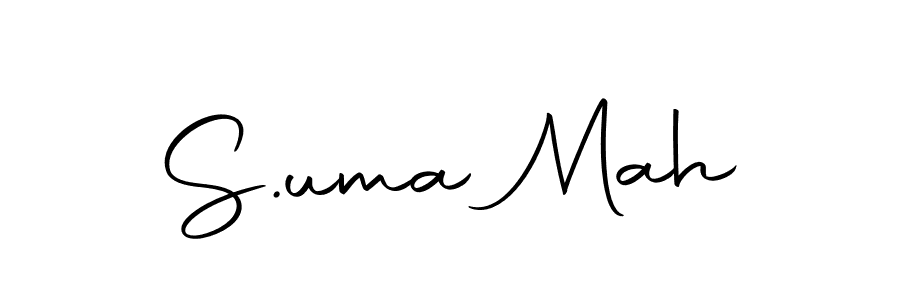 How to Draw S.uma Mah signature style? Autography-DOLnW is a latest design signature styles for name S.uma Mah. S.uma Mah signature style 10 images and pictures png