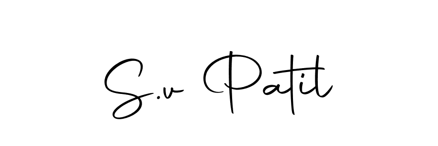 Once you've used our free online signature maker to create your best signature Autography-DOLnW style, it's time to enjoy all of the benefits that S.v Patil name signing documents. S.v Patil signature style 10 images and pictures png