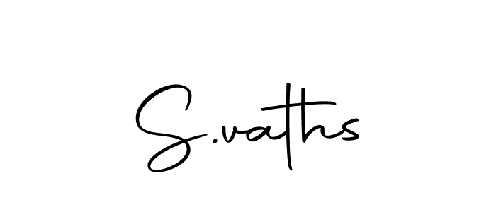 How to make S.vaths signature? Autography-DOLnW is a professional autograph style. Create handwritten signature for S.vaths name. S.vaths signature style 10 images and pictures png