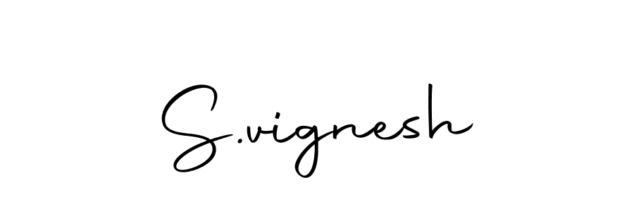 How to make S.vignesh signature? Autography-DOLnW is a professional autograph style. Create handwritten signature for S.vignesh name. S.vignesh signature style 10 images and pictures png
