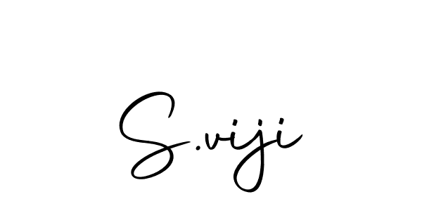Also we have S.viji name is the best signature style. Create professional handwritten signature collection using Autography-DOLnW autograph style. S.viji signature style 10 images and pictures png