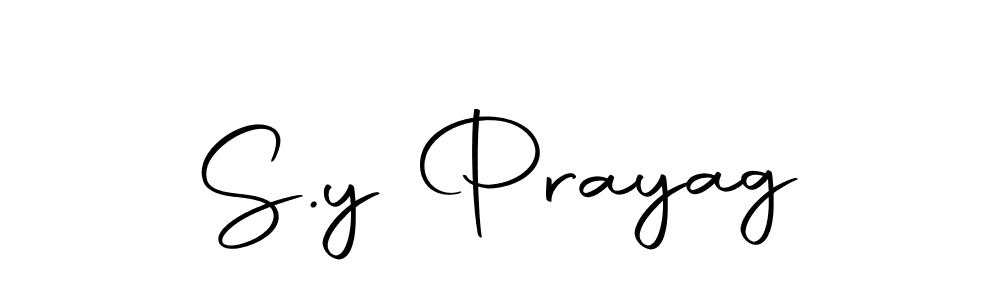 Make a beautiful signature design for name S.y Prayag. Use this online signature maker to create a handwritten signature for free. S.y Prayag signature style 10 images and pictures png
