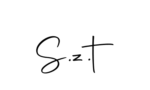 Also You can easily find your signature by using the search form. We will create S.z.t name handwritten signature images for you free of cost using Autography-DOLnW sign style. S.z.t signature style 10 images and pictures png