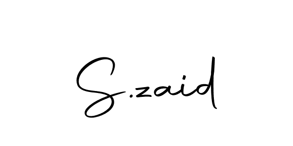 The best way (Autography-DOLnW) to make a short signature is to pick only two or three words in your name. The name S.zaid include a total of six letters. For converting this name. S.zaid signature style 10 images and pictures png