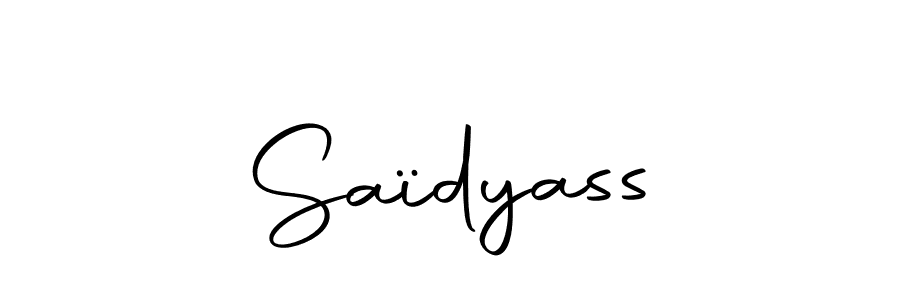 It looks lik you need a new signature style for name Saïdyass. Design unique handwritten (Autography-DOLnW) signature with our free signature maker in just a few clicks. Saïdyass signature style 10 images and pictures png