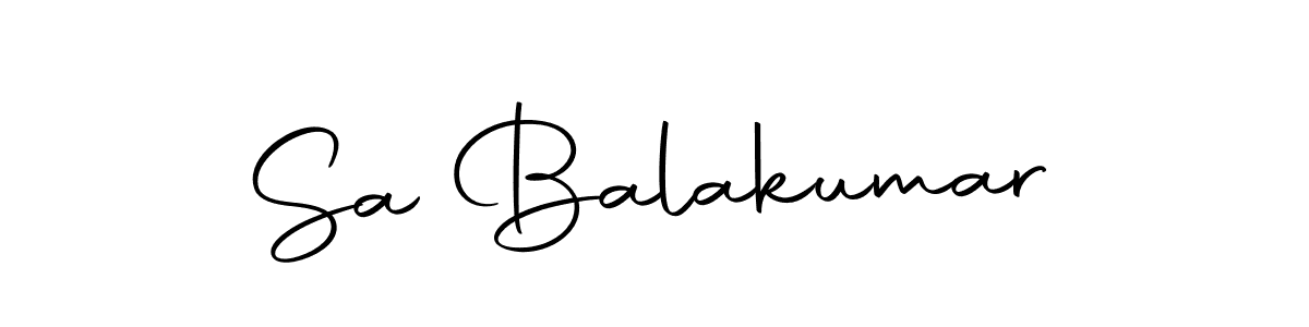 Design your own signature with our free online signature maker. With this signature software, you can create a handwritten (Autography-DOLnW) signature for name Sa Balakumar. Sa Balakumar signature style 10 images and pictures png