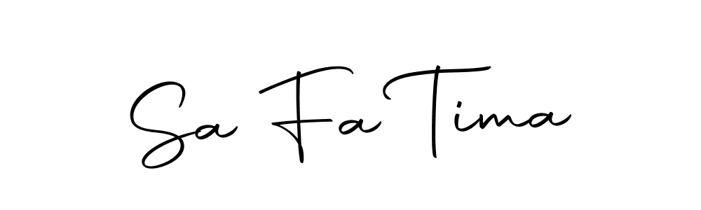 Also we have Sa Fa Tima name is the best signature style. Create professional handwritten signature collection using Autography-DOLnW autograph style. Sa Fa Tima signature style 10 images and pictures png