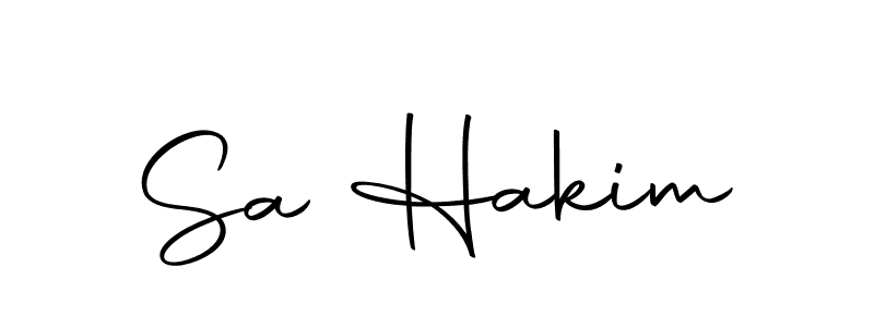 The best way (Autography-DOLnW) to make a short signature is to pick only two or three words in your name. The name Sa Hakim include a total of six letters. For converting this name. Sa Hakim signature style 10 images and pictures png