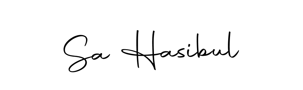 Also we have Sa Hasibul name is the best signature style. Create professional handwritten signature collection using Autography-DOLnW autograph style. Sa Hasibul signature style 10 images and pictures png
