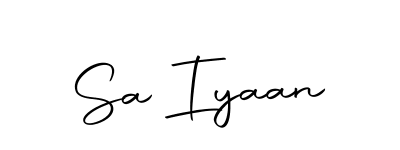 Sa Iyaan stylish signature style. Best Handwritten Sign (Autography-DOLnW) for my name. Handwritten Signature Collection Ideas for my name Sa Iyaan. Sa Iyaan signature style 10 images and pictures png