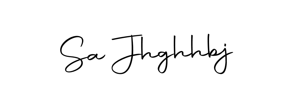 Design your own signature with our free online signature maker. With this signature software, you can create a handwritten (Autography-DOLnW) signature for name Sa Jhghhbj. Sa Jhghhbj signature style 10 images and pictures png