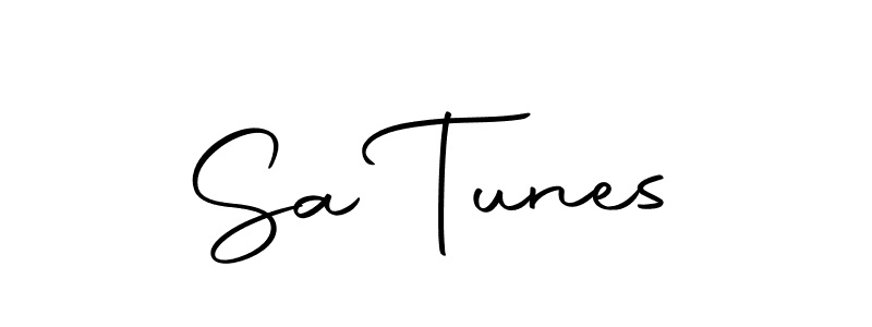 How to make Sa Tunes signature? Autography-DOLnW is a professional autograph style. Create handwritten signature for Sa Tunes name. Sa Tunes signature style 10 images and pictures png