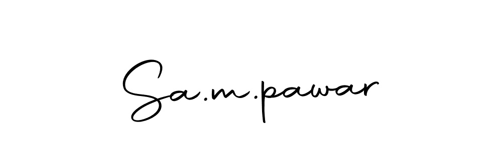 Make a short Sa.m.pawar signature style. Manage your documents anywhere anytime using Autography-DOLnW. Create and add eSignatures, submit forms, share and send files easily. Sa.m.pawar signature style 10 images and pictures png