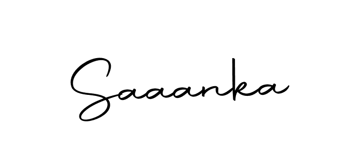 Design your own signature with our free online signature maker. With this signature software, you can create a handwritten (Autography-DOLnW) signature for name Saaanka. Saaanka signature style 10 images and pictures png