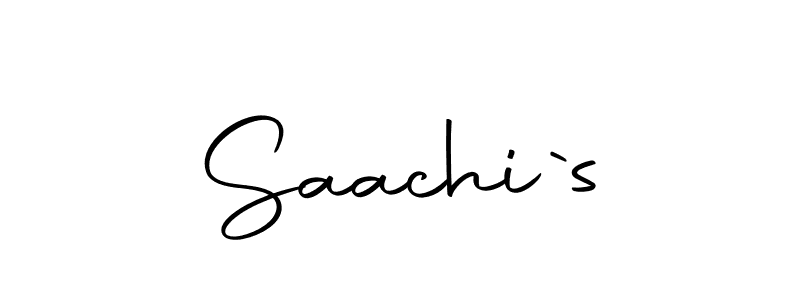 Create a beautiful signature design for name Saachi`s. With this signature (Autography-DOLnW) fonts, you can make a handwritten signature for free. Saachi`s signature style 10 images and pictures png