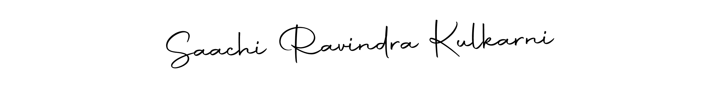 Autography-DOLnW is a professional signature style that is perfect for those who want to add a touch of class to their signature. It is also a great choice for those who want to make their signature more unique. Get Saachi Ravindra Kulkarni name to fancy signature for free. Saachi Ravindra Kulkarni signature style 10 images and pictures png