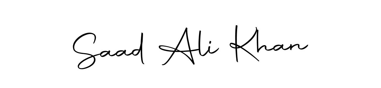 Design your own signature with our free online signature maker. With this signature software, you can create a handwritten (Autography-DOLnW) signature for name Saad Ali Khan. Saad Ali Khan signature style 10 images and pictures png