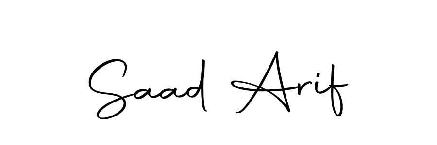 Once you've used our free online signature maker to create your best signature Autography-DOLnW style, it's time to enjoy all of the benefits that Saad Arif name signing documents. Saad Arif signature style 10 images and pictures png