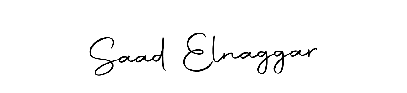 Saad Elnaggar stylish signature style. Best Handwritten Sign (Autography-DOLnW) for my name. Handwritten Signature Collection Ideas for my name Saad Elnaggar. Saad Elnaggar signature style 10 images and pictures png