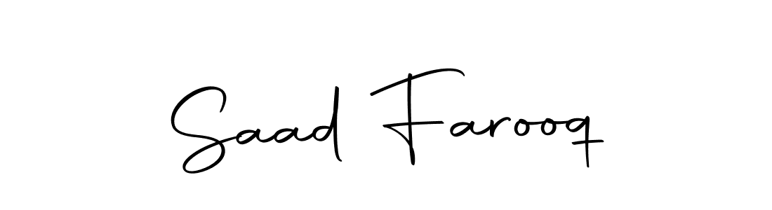 Make a short Saad Farooq signature style. Manage your documents anywhere anytime using Autography-DOLnW. Create and add eSignatures, submit forms, share and send files easily. Saad Farooq signature style 10 images and pictures png