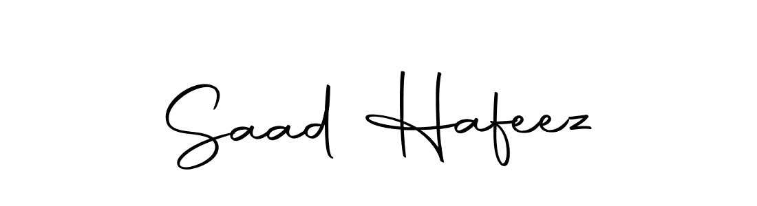 Saad Hafeez stylish signature style. Best Handwritten Sign (Autography-DOLnW) for my name. Handwritten Signature Collection Ideas for my name Saad Hafeez. Saad Hafeez signature style 10 images and pictures png