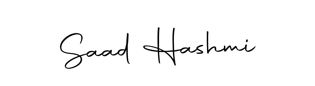 Saad Hashmi stylish signature style. Best Handwritten Sign (Autography-DOLnW) for my name. Handwritten Signature Collection Ideas for my name Saad Hashmi. Saad Hashmi signature style 10 images and pictures png