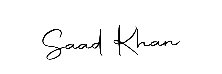 Make a short Saad Khan signature style. Manage your documents anywhere anytime using Autography-DOLnW. Create and add eSignatures, submit forms, share and send files easily. Saad Khan signature style 10 images and pictures png