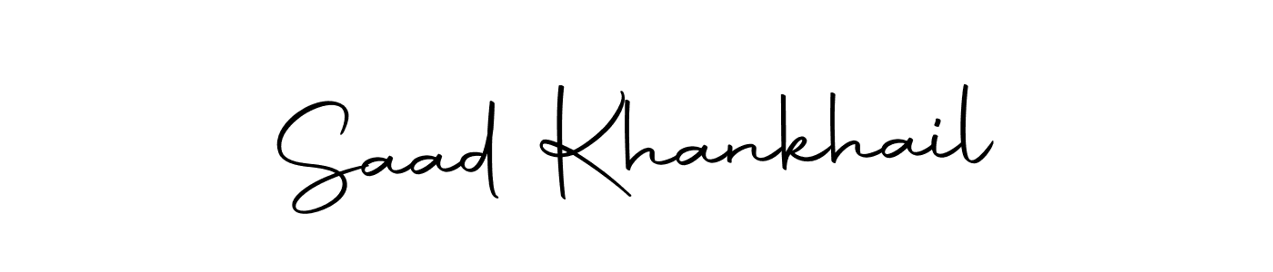 It looks lik you need a new signature style for name Saad Khankhail. Design unique handwritten (Autography-DOLnW) signature with our free signature maker in just a few clicks. Saad Khankhail signature style 10 images and pictures png