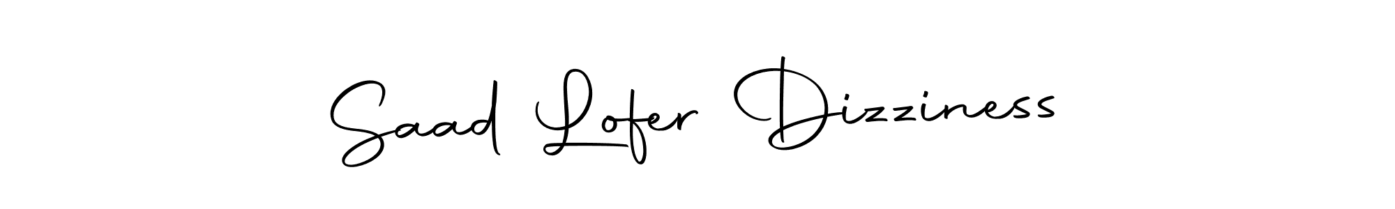You can use this online signature creator to create a handwritten signature for the name Saad Lofer Dizziness. This is the best online autograph maker. Saad Lofer Dizziness signature style 10 images and pictures png