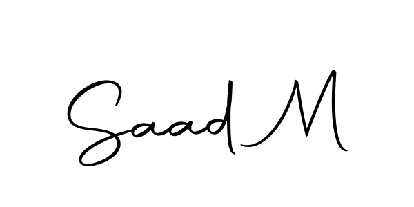 Make a short Saad M signature style. Manage your documents anywhere anytime using Autography-DOLnW. Create and add eSignatures, submit forms, share and send files easily. Saad M signature style 10 images and pictures png