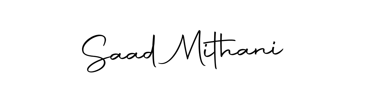 Use a signature maker to create a handwritten signature online. With this signature software, you can design (Autography-DOLnW) your own signature for name Saad Mithani. Saad Mithani signature style 10 images and pictures png