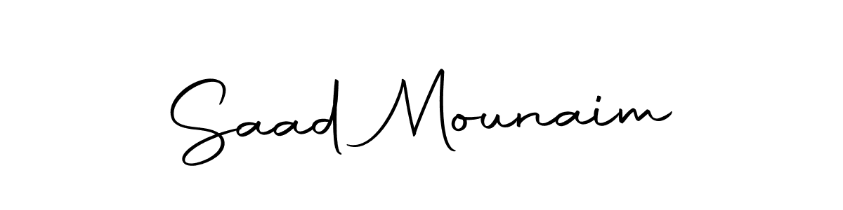 It looks lik you need a new signature style for name Saad Mounaim. Design unique handwritten (Autography-DOLnW) signature with our free signature maker in just a few clicks. Saad Mounaim signature style 10 images and pictures png