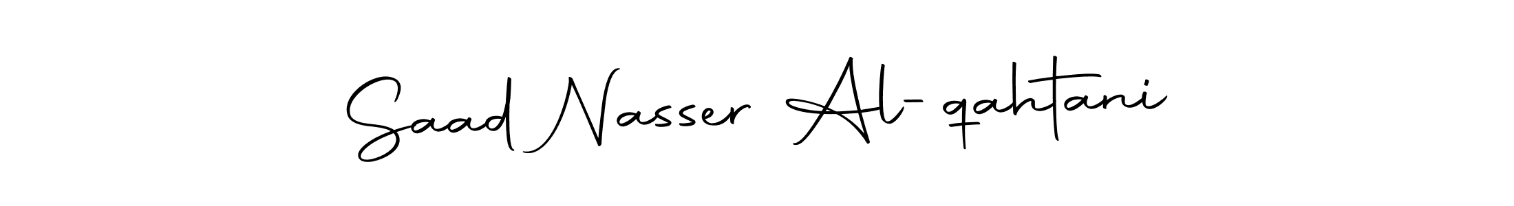 Make a beautiful signature design for name Saad Nasser Al-qahtani. Use this online signature maker to create a handwritten signature for free. Saad Nasser Al-qahtani signature style 10 images and pictures png
