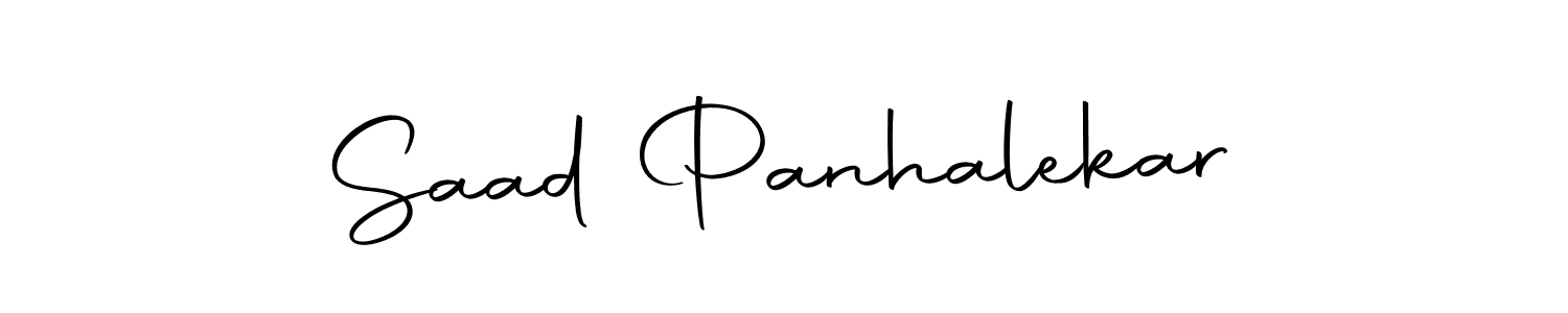 Saad Panhalekar stylish signature style. Best Handwritten Sign (Autography-DOLnW) for my name. Handwritten Signature Collection Ideas for my name Saad Panhalekar. Saad Panhalekar signature style 10 images and pictures png
