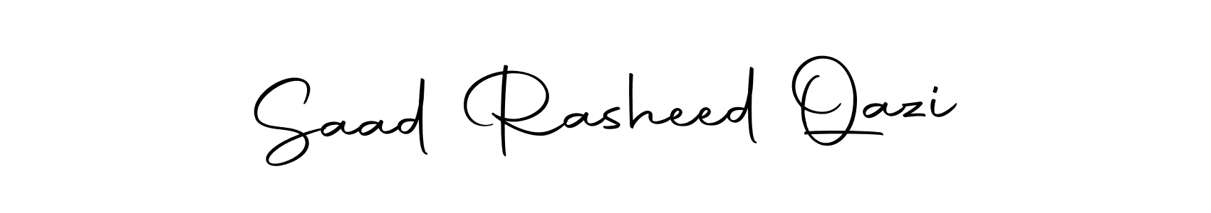 It looks lik you need a new signature style for name Saad Rasheed Qazi. Design unique handwritten (Autography-DOLnW) signature with our free signature maker in just a few clicks. Saad Rasheed Qazi signature style 10 images and pictures png