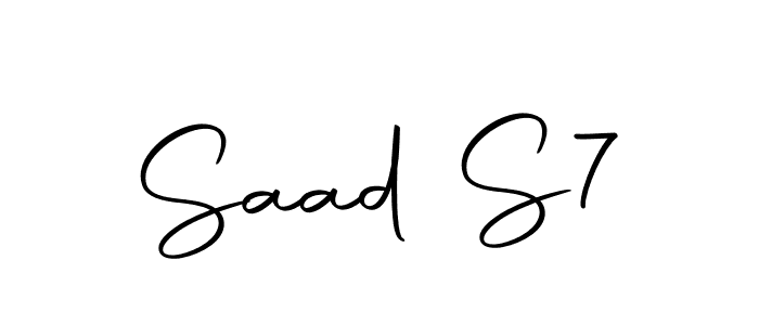 How to Draw Saad S7 signature style? Autography-DOLnW is a latest design signature styles for name Saad S7. Saad S7 signature style 10 images and pictures png