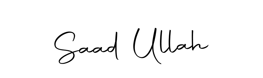 It looks lik you need a new signature style for name Saad Ullah. Design unique handwritten (Autography-DOLnW) signature with our free signature maker in just a few clicks. Saad Ullah signature style 10 images and pictures png