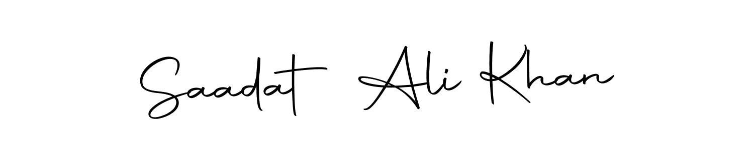 Similarly Autography-DOLnW is the best handwritten signature design. Signature creator online .You can use it as an online autograph creator for name Saadat Ali Khan. Saadat Ali Khan signature style 10 images and pictures png