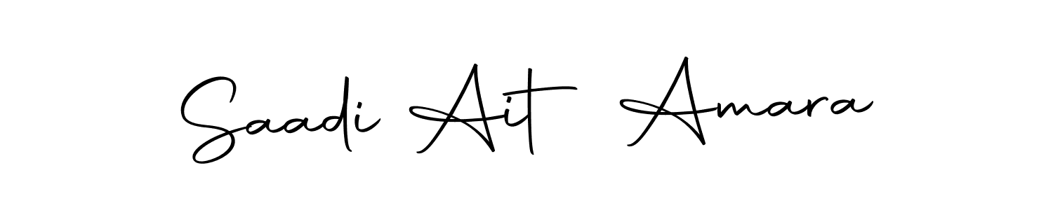 Also You can easily find your signature by using the search form. We will create Saadi Ait Amara name handwritten signature images for you free of cost using Autography-DOLnW sign style. Saadi Ait Amara signature style 10 images and pictures png