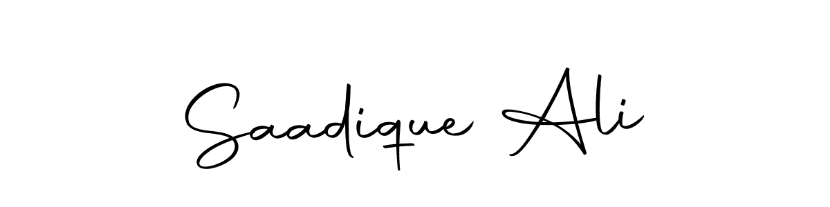 Saadique Ali stylish signature style. Best Handwritten Sign (Autography-DOLnW) for my name. Handwritten Signature Collection Ideas for my name Saadique Ali. Saadique Ali signature style 10 images and pictures png