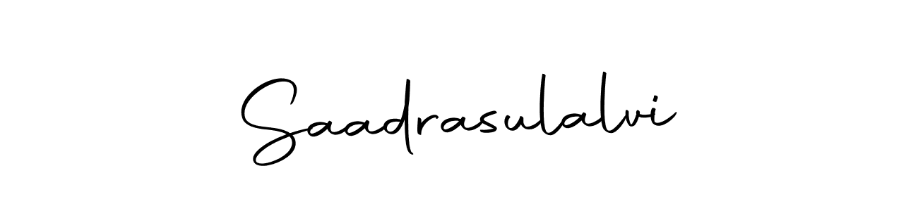 if you are searching for the best signature style for your name Saadrasulalvi. so please give up your signature search. here we have designed multiple signature styles  using Autography-DOLnW. Saadrasulalvi signature style 10 images and pictures png