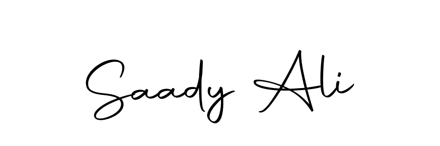 Design your own signature with our free online signature maker. With this signature software, you can create a handwritten (Autography-DOLnW) signature for name Saady Ali. Saady Ali signature style 10 images and pictures png