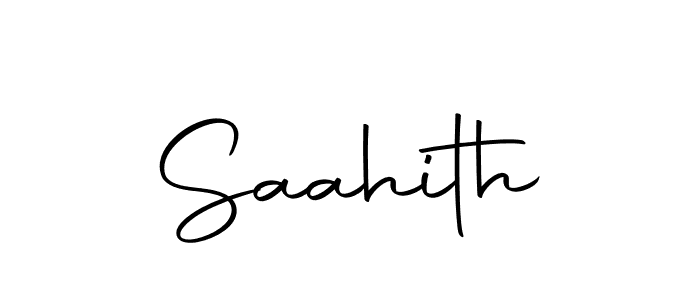 Saahith stylish signature style. Best Handwritten Sign (Autography-DOLnW) for my name. Handwritten Signature Collection Ideas for my name Saahith. Saahith signature style 10 images and pictures png