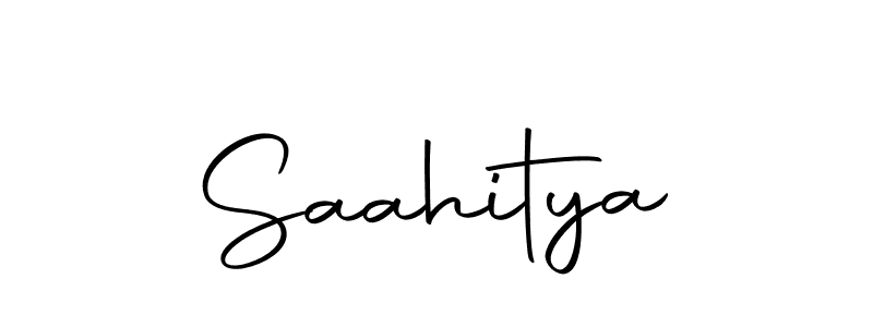 Saahitya stylish signature style. Best Handwritten Sign (Autography-DOLnW) for my name. Handwritten Signature Collection Ideas for my name Saahitya. Saahitya signature style 10 images and pictures png