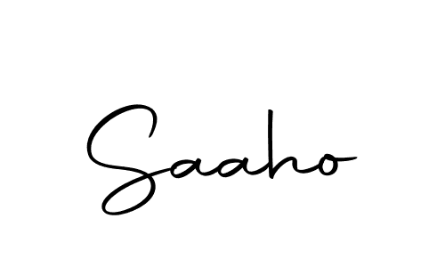 How to make Saaho name signature. Use Autography-DOLnW style for creating short signs online. This is the latest handwritten sign. Saaho signature style 10 images and pictures png