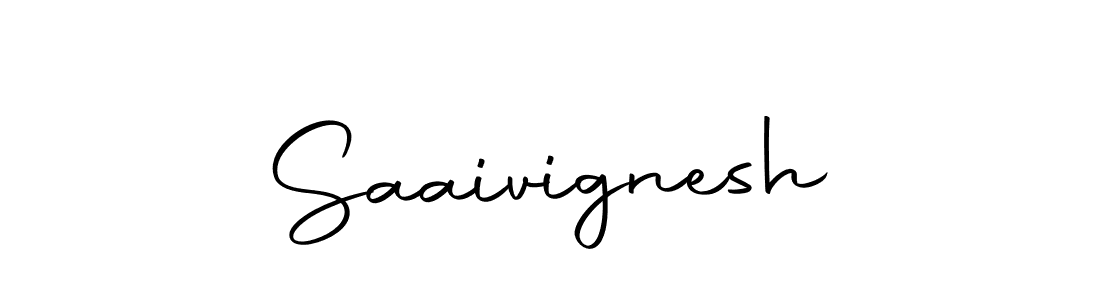 You should practise on your own different ways (Autography-DOLnW) to write your name (Saaivignesh) in signature. don't let someone else do it for you. Saaivignesh signature style 10 images and pictures png
